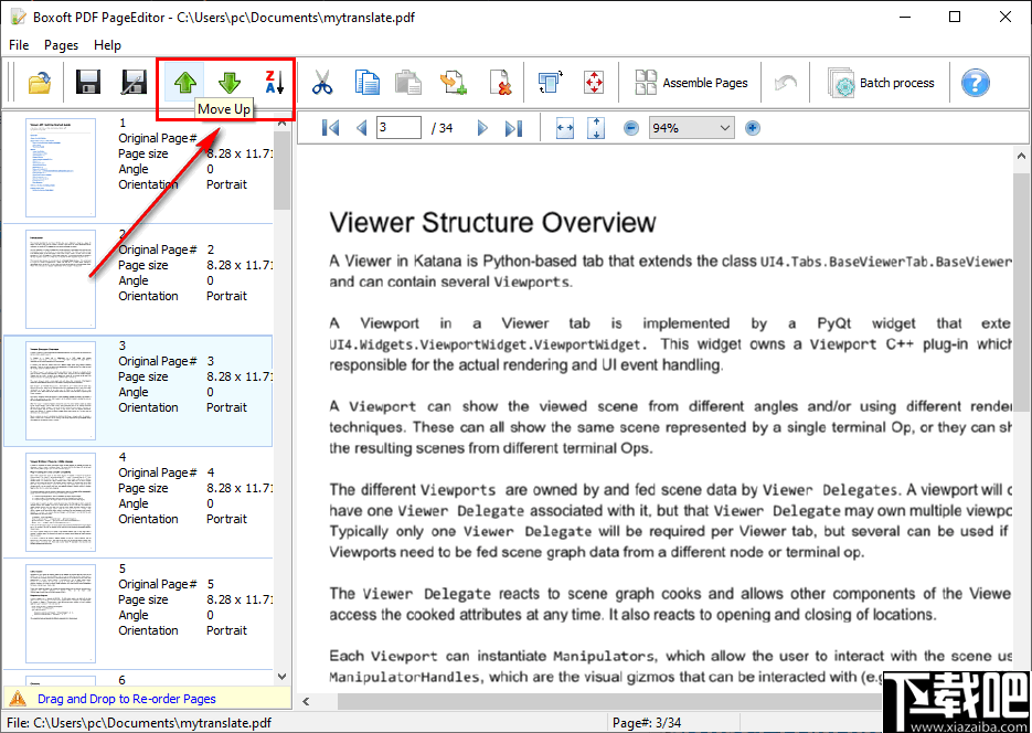 Boxoft PDF PageEditor(pdf页面编辑工具)