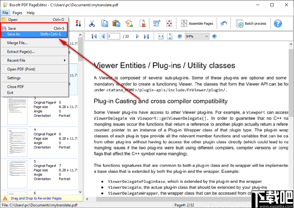 Boxoft PDF PageEditor(pdf页面编辑工具)