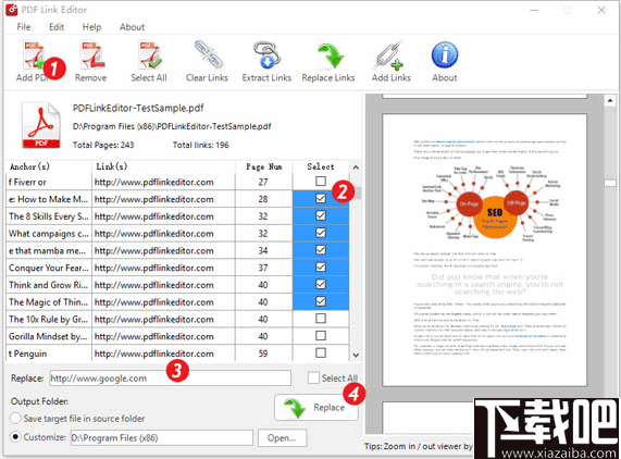 pdf link editor(pdf超链接编辑器)