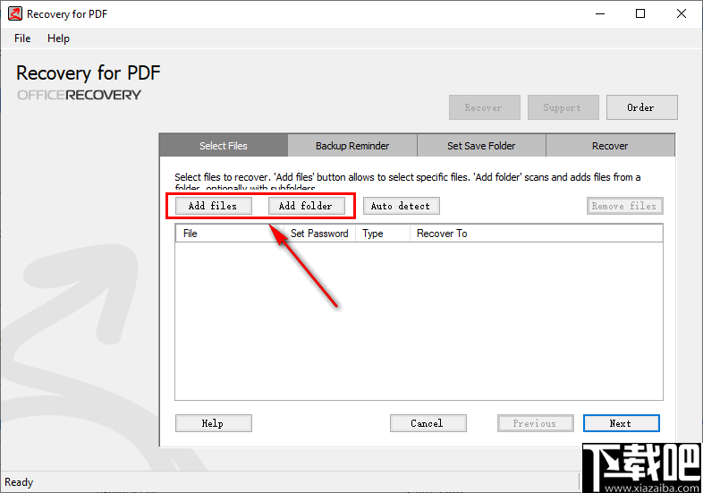 Recovery for PDF(pdf文件修复工具)