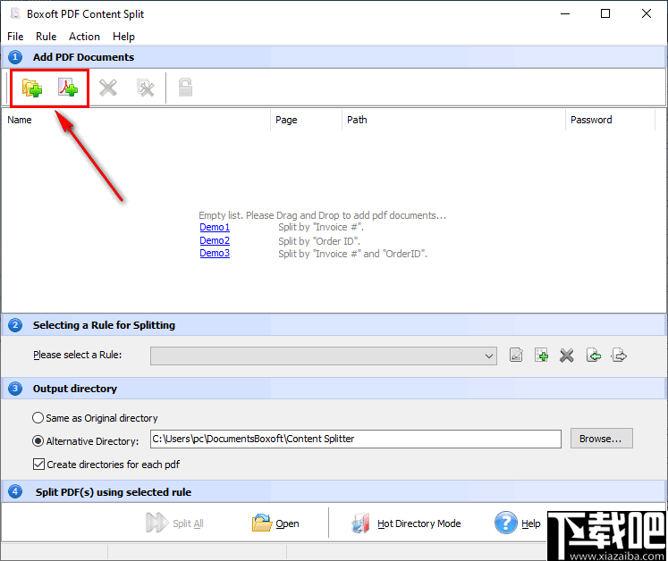 Boxoft PDF Content Split(pdf文件分割器)