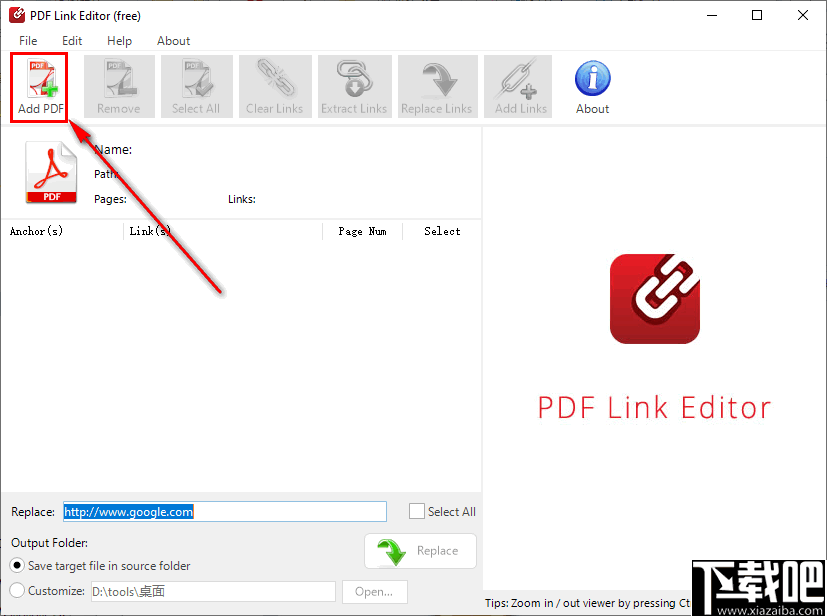 pdf link editor(pdf超链接编辑器)