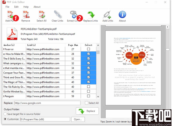 pdf link editor(pdf超链接编辑器)