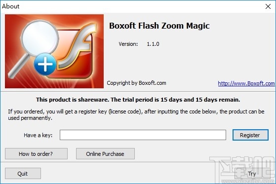 Boxoft Flash Zoom Magic(图片浏览软件)