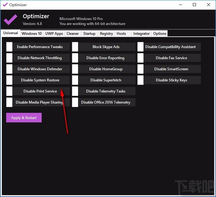 Optimizer(系统优化清理工具)