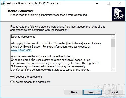 Boxoft PDF to DOC Converter(PDF转DOC软件)