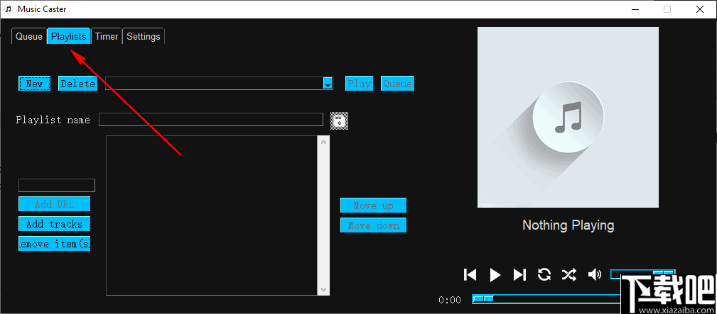 Music Caster(托盘音乐播放器)