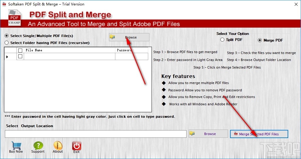 Softaken PDF Split Merge(PDF拆分合并工具)