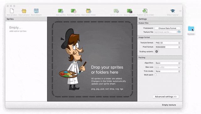 TexturePacker(图片打包工具)