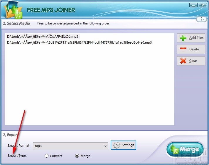 Free MP3 Joiner(免费MP3合并工具)