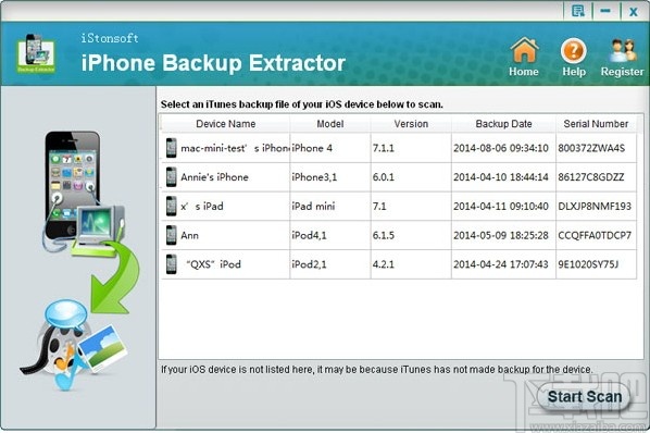 iStonsoft iPhone Backup Extractor(iPhone备份恢复)