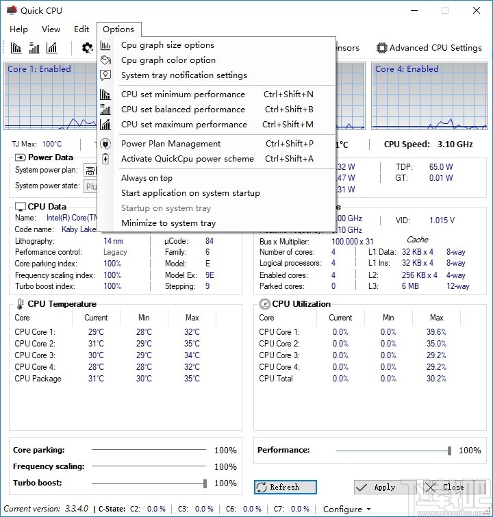 Quick CPU(CPU性能优化软件)