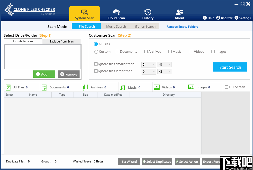 Clone Files Checker(重复文件搜索软件)