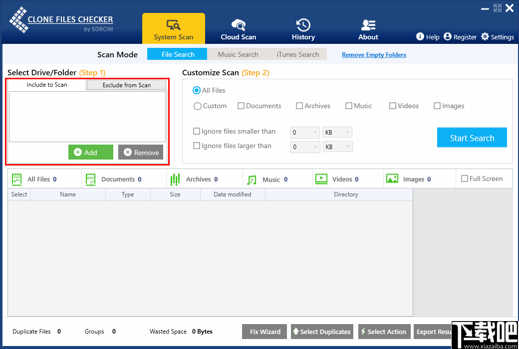 Clone Files Checker(重复文件搜索软件)