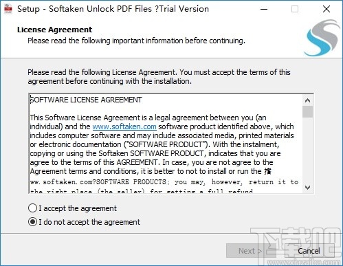 Softaken Unlock PDF Files(PDF解锁工具)