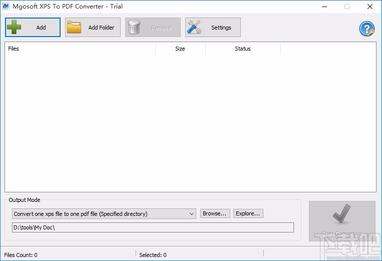 Mgosoft XPS To PDF Converter(XPS转PDF软件)