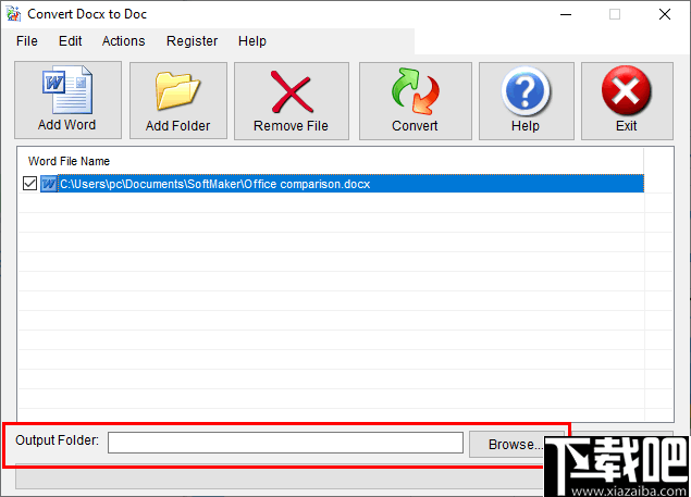 Convert Docx to Dox(Docx转Dox工具)