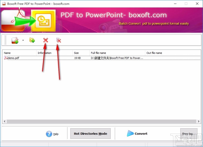 Boxoft Free PDF to PPT(PDF转PPT软件)