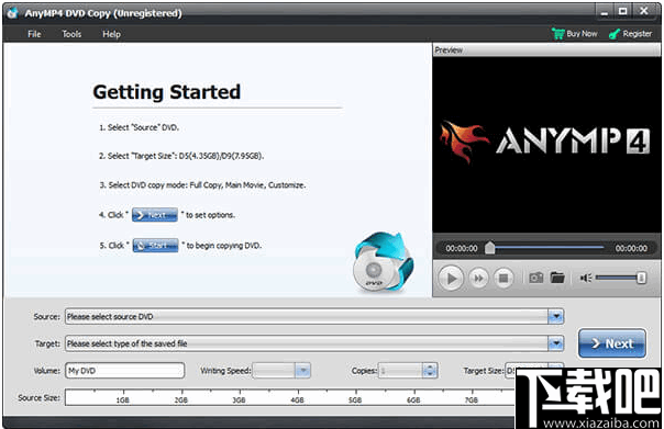 AnyMP4 DVD Copy(DVD拷贝软件)