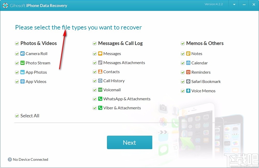 Gihosoft iPhone Data Recovery(iPhone数据恢复软件)
