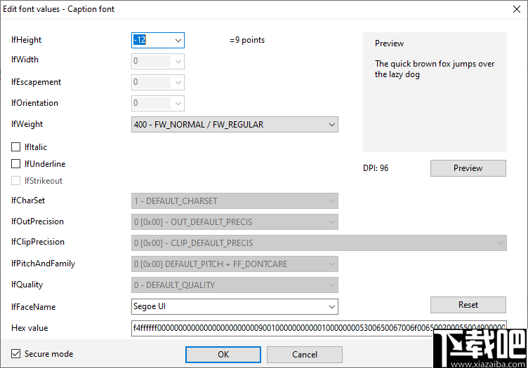 Alternate Font Sizer(Win10字体修复工具)