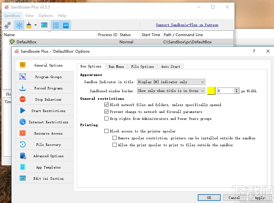 Sandboxie Plus(新版沙箱软件)