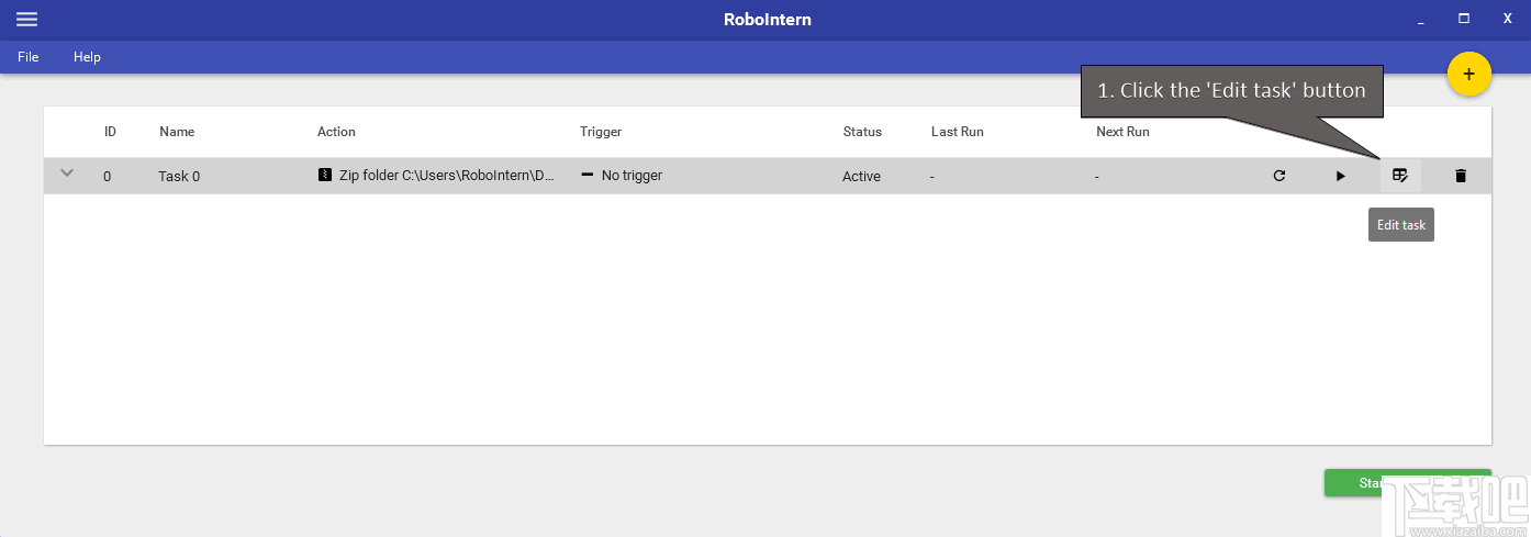 RoboIntern(自动办公任务创建软件) v1.0官方版