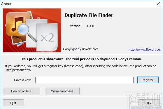 Boxoft Duplicate File Finder(重复文件清理工具)