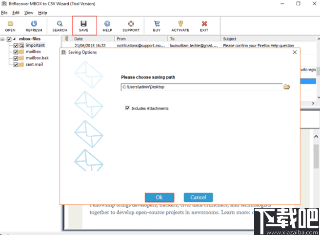 BitRecover MBOX to CSV Wizard(文件格式转换工具)