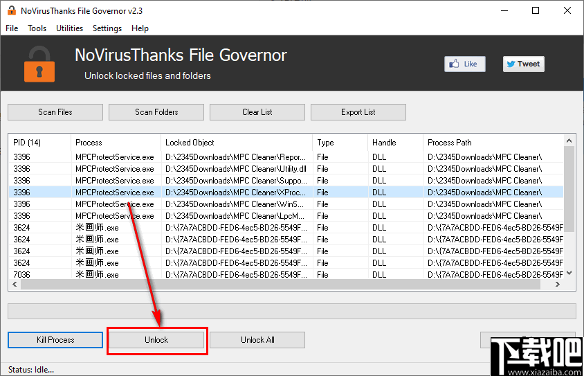 NoVirusThanks File Governor(文件解锁软件)