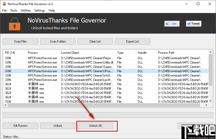 NoVirusThanks File Governor(文件解锁软件)