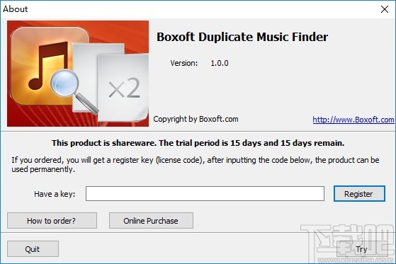 Boxoft Duplicate Music Finder(重复音频清理工具)