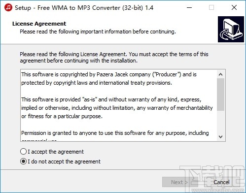 Free WMA to MP3 Converter(WMA转MP3转换器)