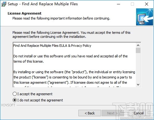 Find And Replace Multiple Files(文本查找和替换)