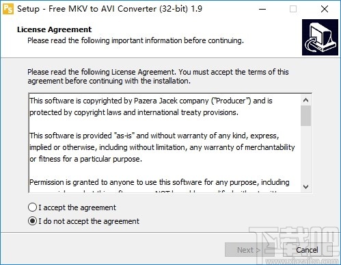 Free MKV to AVI Converter(MKV转AVI工具)