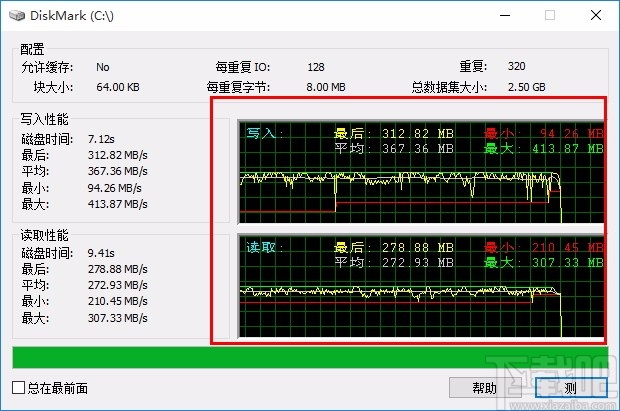 磁盘基准测试(DiskMark)