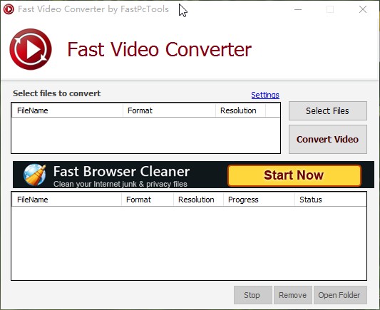 Fast Video Converter转换视频格式的方法