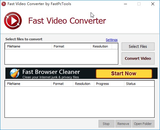 Fast Video Converter设置输出路径的方法