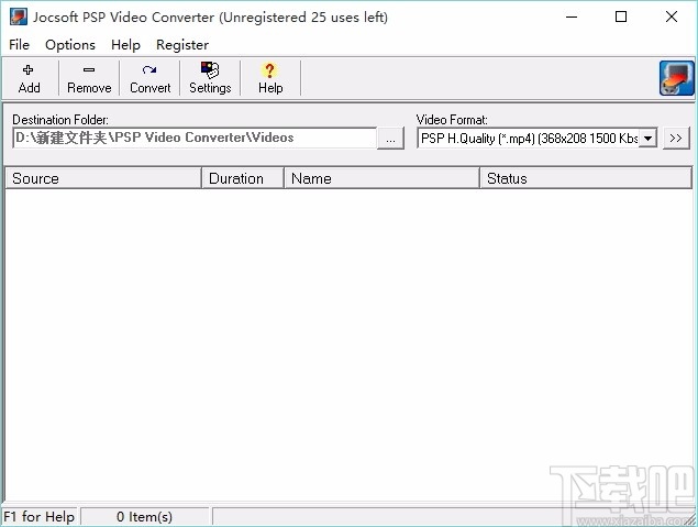 Jocsoft PSP Video Converter(PSP视频转换器)