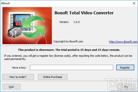 Boxoft Total Video Converter(视频转换器)