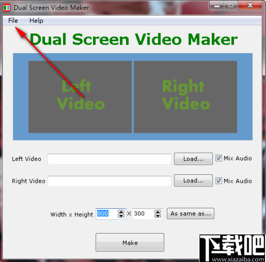 Dual Screen Video Maker(双屏视频制作器)