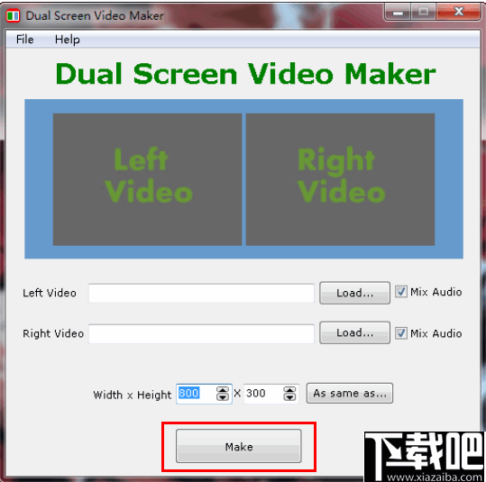 Dual Screen Video Maker(双屏视频制作器)