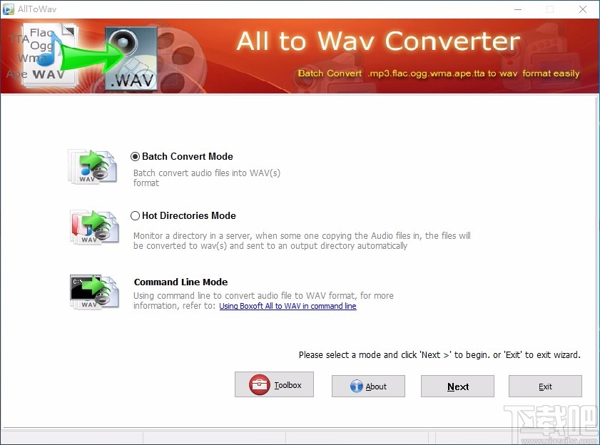 Boxoft All to Wav Converter(Wav音频格式转换器)