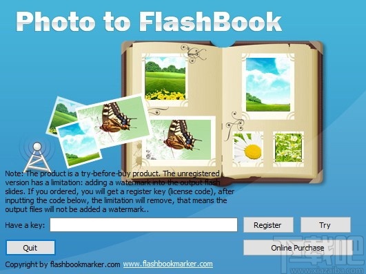 Photo to FlashBook(图像转FlashBook工具)