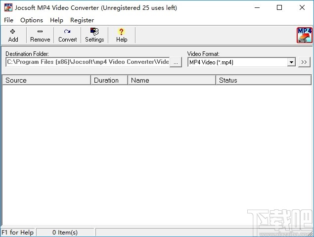 Jocsoft MP4 Video Converter(MP4转换工具)