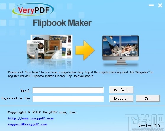 VeryPDF Flipbook Maker(动画书制作软件)