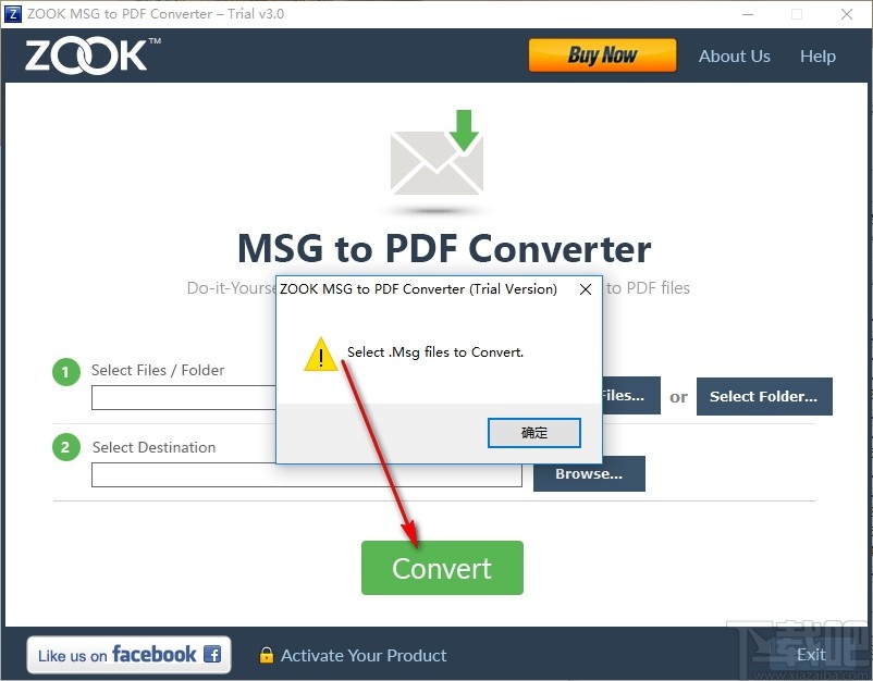 ZOOK MSG to PDF Converter(MSG转PDF转换器)