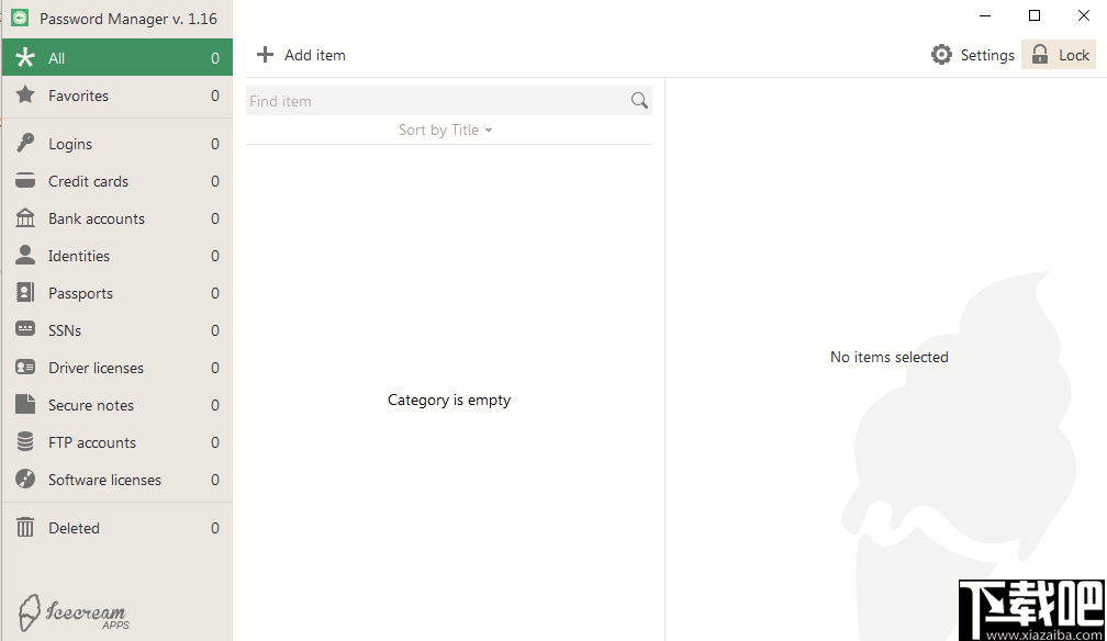 Icecream Password Manager(密码管理软件)