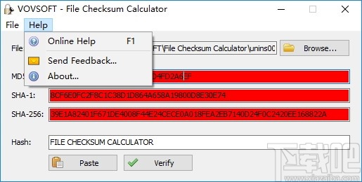 File Checksum Calculator(文件校验计算器)