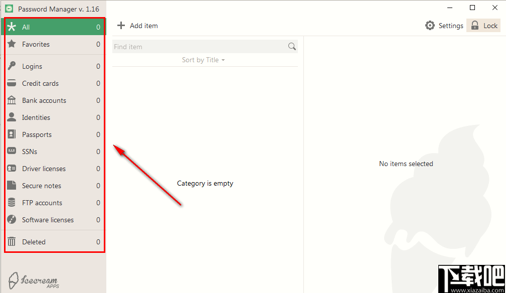 Icecream Password Manager(密码管理软件)